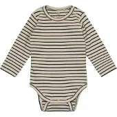 En fant Body Ls Rib Stripe - Multi/patterned - 74
