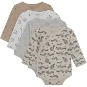 Pippi Body Wrap Ao-Printed (4-Pack) - Brown - 68
