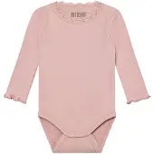 Huttelihut Body Ls Rib - Pink - 62