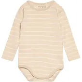 Fixoni Body Ls W. Yd Stripe - Beige - 56