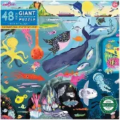 Eeboo Giant Puzzle 48 Pcs - Within The Sea - Multi/patterned - ONE SIZE