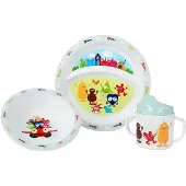 Babblarna , 3-Set Plate,Bowl,Mug - Multi/patterned - 25X28X10CM
