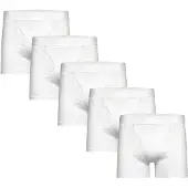 Weekday 5-Pack Boxer Briefs - White - M