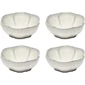 Serax Bowl Ribbed M Inku By Sergio Herman Set/4 - Cream - M