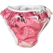 Imse Vimse Swim Diaper Xl 11-14Kg, Pink Whale Frill - Pink - XL 11/14KG