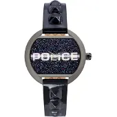Police Naismontre - - PL16070BSU.03PU - Musta Teräs - Kvartsi - Tyylikäs