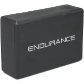 Endurance Yoga Brick - Black - ONE SIZE