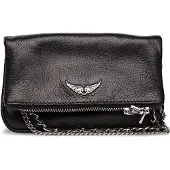 Zadig & Voltaire Rock Nano Grained Leather - Black - ONE SIZE