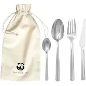 Kay bojesen 4-Dels Bestiksæt - Silver - ONE SIZE