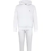 Tommy Hilfiger Flag Logo Tracksuit - White - M