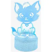 Powerpal Nightpal Kitty - Multi/patterned - H19.6CM
