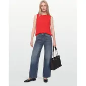 Closed Slit Top Shirts & Blouses Fiery Red - Red - S