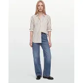 Closed Shirt High Cuff Mulberry - Cream - M