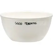Anna + Nina Good Morning Bowl - White - 50 CL