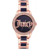 Juicy Couture Kello - - JC1308NVRG - Metalli - Kvartsi - Tyylikäs