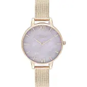 Olivia Burton Kello - - OB16SP16 - Nahka ja ruostumaton teräs - 34 mm - Kvarts