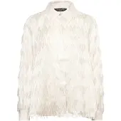 Bruuns bazaar Frillybbardadia Shirt - White - 36