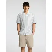 Selected Slhrelaxsun Shirt Ss Resort - Green - XL