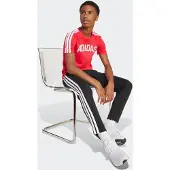 Adidas J C Colleg Tee - Red - 140