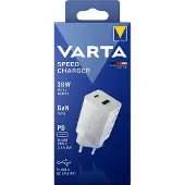 Varta 38W - Virtalähde, valkoinen