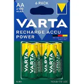 Varta – Ladattava Accu Power AA 2100mAh 6 kpl (56706101436)