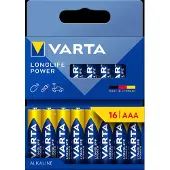 Varta – Pitkäikäinen AAA-paristo - 16 kpl (4903121716)