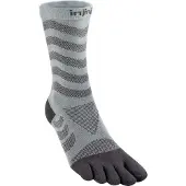 Injinji Women's Ultra Run Crew Slate Urheilusukat M/L
