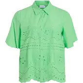 Vila Vimette 2/4 Shirt/Pr - Green - 38