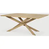 Ethnicraft , Mikado Ruokapöytä 106x203 cm Tammi
