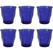 Duralex Dricksglas Picardie Safirblå X 6 - Blue - 25 CL