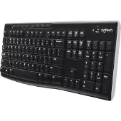 Logitech Näppäimistö - - K270 - Langaton RF - QWERTZ - Vedenkestävä - Musta