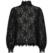 ByTimo Lace Blouse - Black - M