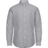 Ralph Lauren for man. 710805562017 The iconic gray oxford shirt (S), Casual, Grey, Cotton, Classic, Long sleeve