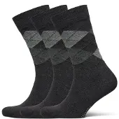 Amanda Christensen True Ankle Argyle - Black - 43-46