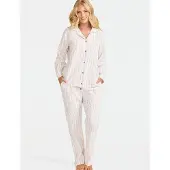 Damella of Sweden Flannel Pyjamas Molly - Beige - L
