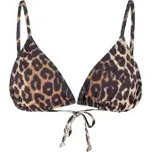 Becksöndergaard Leopa Bella Bikini Top - Brown - L