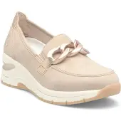 Rieker Ladies Shoes N9350-62 Beige - Beige - 41
