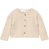 Mango Knitted Button Cardigan - Cream - 3-6M