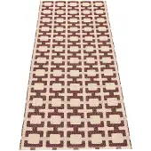 Pappelina TOM -matto 180 x 70 cm, bordoo/kerma/roosa