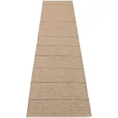 Pappelina , Lea matto Potato/Dark Brown/Vanilla 70 x 300 cm
