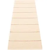 Pappelina Lea-matto 225 x 70 cm, beige/ruoste/vanilja
