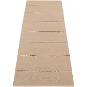 Pappelina , Lea matto Potato/Dark Brown/Vanilla 70 x 225 cm
