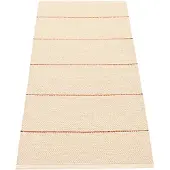 Pappelina Lea matto Beige/Rust/Vanilla 70 x 150 cm