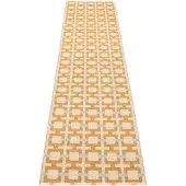 Pappelina Tom matto Ochre/Cream/Sage 70 x 300 cm