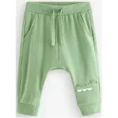Lindex Trousers Crocodile 3D Effect - Green - 62