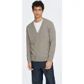 Only & Sons Neuletakki 'ONSRAY' tummabeige