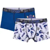 Sonic Boxer Alushousut 2-pack, Moniväriset, 104