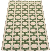 Pappelina , Tom matto Leaf/Cream/sage 70 x 120 cm