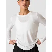 ICANIWILL Define Loose Long Sleeve White Snow