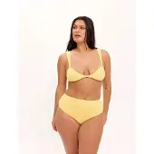 Understatement Underwear Highwaist Bikini Briefs - Yellow - S